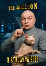 Funny Birthday Card - Dr Evil - Austin Powers created by ShortRound888