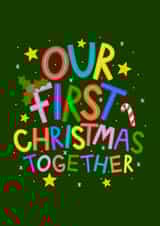 Classic Christmas Card - First Christmas Together created by Ludicrous Prints