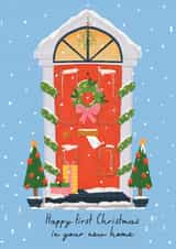 Classic Christmas Card - First In Your New Home created by Rebecca Grantham