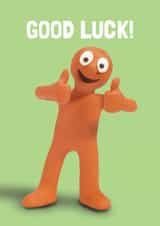Cute Good Luck Card - Morph - Thumbs Up created by Hype Cards