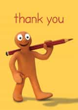 Thank You Card - Morph - Pencil created by Hype Associates