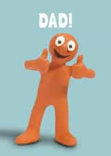 Cute Birthday/Father's Day Card - Morph - For Dad - Thumbs Up created by Hype Associates