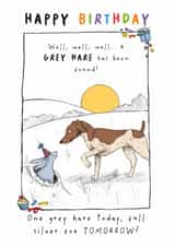 Humorous birthday card for a friend or significant other - grey hair created by Dandelion Stationery