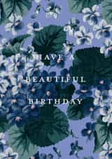 Pretty Birthday Card – Garden Florals created by Ohh Deer