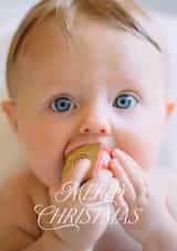 Personalised Christmas Photo Card created by lori wemple - Classic Christmas Card - Merry Christmas