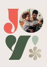 Personalised Christmas Photo Card created by lori wemple - So Much Joy!