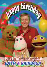 Fun Birthday Card - Rainbow created by ShortRound888