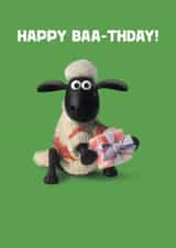 Cute Birthday Card - Wallace And Gromit - Shaun The Sheep created by Hype Associates