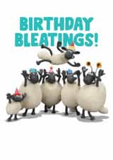 Funny Birthday Card - Shaun The Sheep - Birthday Bleatings created by Hype Associates