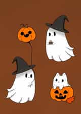 Cute spooky Halloween card created by Critical Creations