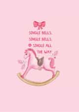 pink single Christmas card created by Elena O'Neill