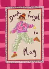 Bold colourful card for any occasion - for your mum/ friend or loved one. created by Lara Waghorn