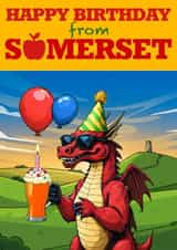 Somerset Happy Birthday - Somerset - Birthday created by Somerset Merch