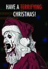 funny Christmas card for a friend or family member created by Oliver Morris