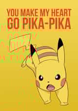 cute anniversary pikachu card created by DanAllen20