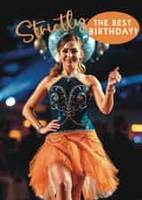 Fun Birthday Card - Strictly Come Dancing created by Giddy Kipper