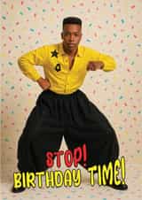 Funny Birthday Card - MC Hammer - Birthday Time created by ShortRound888