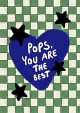 Classic Birthday Card - For Pops - You Are The Best created by Hello Melody