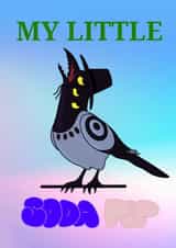 Kpop Demon Hunter Sassy the Magpie created by Daniel Martin-Corben