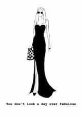 Classic Birthday Card - Fabulous created by Proud London