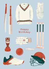 Classic Birthday Card - Cricket Essentials created by Ohh Deer