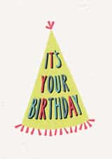 Classic Birthday Card - Party Hat created by Ohh Deer