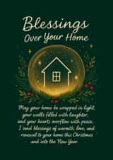 Blessings Over Your Home/Christmas/Spiritual/Affirmation created by Raegan