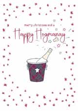 Classic Christmas/New Year Card - Happy Hogmanay - Scottish created by Molly Mae