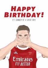 Viktor Gyökeres Birthday Card - Football Card created by Nicely Said Co.