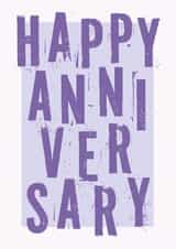 Anniversary Card for your partner – Happy Anniversary created by Colin Stevens