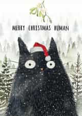 funny christmas card for those cat lovers in your life created by OurFriendsEclectic