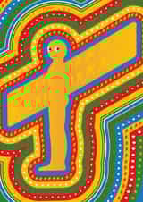 Angel of the North generic greeting card created by Jack OATS