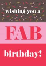 FAB - birthday! - celebration created by The Boy and the Bear