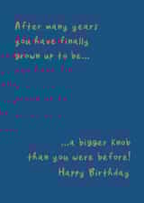 Birthday - funny - cheeky created by The Boy and the Bear