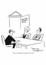 Funny Anniversary Card - Penalty Shoot-Out created by Punch Limited