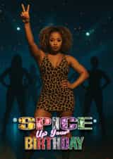 Fun Birthday Card - Spice Girls - Scary Spice created by ShortRound888