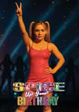 Fun Birthday Card - Spice Girls - Baby Spice created by ShortRound888