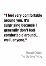 Cool Valentine's card for your favourite fan of The Big Bang Theory. created by J'amore