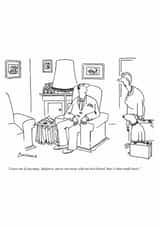 Funny Birthday Card - Man's Best Friend created by Punch Limited