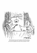 Funny Anniversary/Valentine's Day Card - Your Horoscope Says You’re Doing the Chores created by Punch Limited