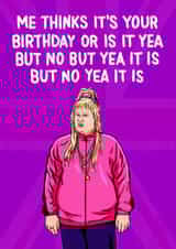 Funny Birthday Card - Little Britain - Vicky Pollard created by ZB CREATIVE