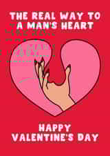 Rude Valentine's Day Card - Balls created by Pink Peach Cards