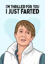 Funny Congratulations Card - Celia Imrie - Celebrity Traitors created by Sundiva Designs