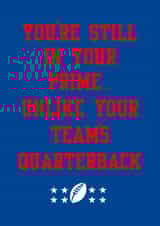 Funny NFL Birthday Card - Perfect for American Football fans created by GetGelly