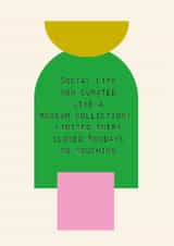 Funny Birthday Card – Social Life created by Lola Design