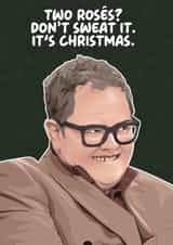 Funny Christmas Card - Alan Carr - Celebrity Traitors created by Pink + Pip
