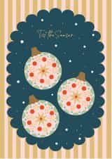 Tis the Season Christmas Card created by two two one design