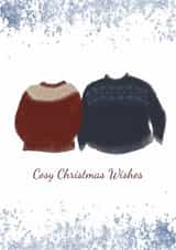 Cosy Christmas Wishes, Christmas Jumper Card created by Julie Williamson Designs