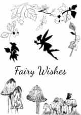 Fairy Wishes - Whimsical Woodland Magic Card created by Julie Williamson Designs