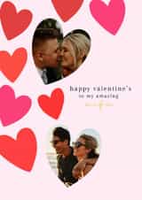 Personalised Valentines Day Photo Card created by Spark and Wild - Classic Valentine's Day Card - Amazing Wife
